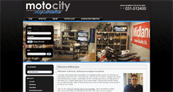 Desktop Screenshot of motocity.se