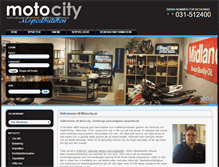 Tablet Screenshot of motocity.se